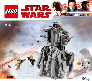 LEGO First Order Heavy Scout Walker Set 75177 Instructions