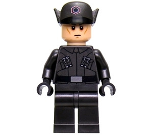 LEGO First Order Officer with Pearl Dark Gray Uniform  Minifigure