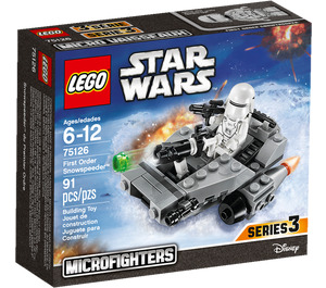 LEGO First Order Snowspeeder Microfighter Set 75126 Packaging
