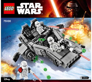 LEGO First Order Snowspeeder 75100 Instructions