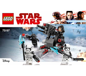 LEGO First Order Specialists Battle Pack 75197 Instrucciones