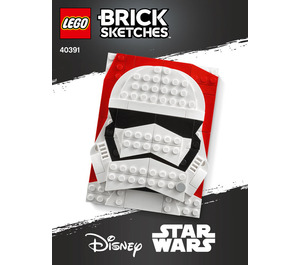 LEGO First Order Stormtrooper Set 40391 Instructions