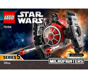 LEGO First Order TIE Fighter Microfighter 75194 Instrucciones