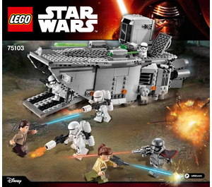 LEGO First Order Transporter Set 75103 Instructions