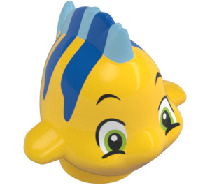 LEGO Fisk med Blå (Flounder) med store øjne (95355)