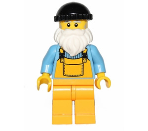 LEGO Fisherman (Noir Casquette) Figurine