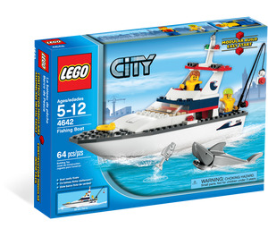 LEGO Fishing Boat Set 4642 Packaging