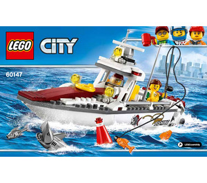 LEGO Fishing Boat 60147 Anweisungen