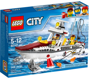LEGO Fishing Boat Set 60147 Packaging