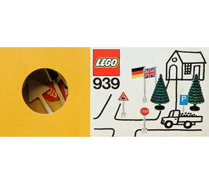 LEGO Flags, Trees et Road Signs 939