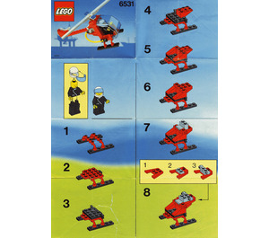 LEGO Flamme Chaser 6531 Instructions