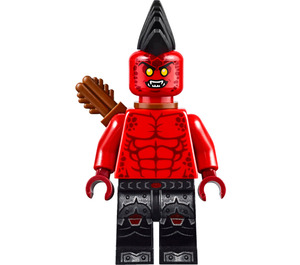 LEGO Flamme Thrower Figurine