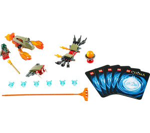 LEGO Flaming Claws 70150