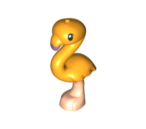 LEGO Flamingo with Bright Orange Feathers (77366)