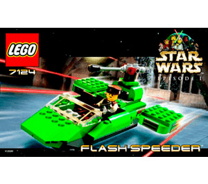 LEGO Flash Speeder 7124 Instructions