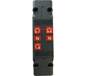 LEGO Flat Panel 3 x 11 with "N", Round Arrows and Air Outlet Grilles Pattern Sticker (15458)