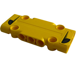 LEGO Plat Panneau 3 x 7 avec Air Vents Autocollant (71709)