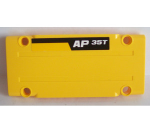 LEGO Plat Paneel 5 x 11 met 'AP 35T' (Rechts) Sticker (64782)