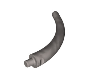 LEGO Flat Silver Animal Tail End Section (40379)