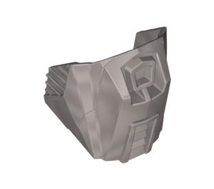LEGO Argent plat Armor avec Ridged Vents (98592)