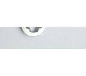 LEGO Flat Silver Beam 3 x 0.5 Thin with Axle Holes (6632 / 65123)