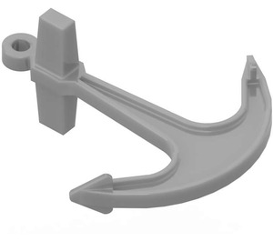 LEGO Flat Silver Boat Anchor (2564)