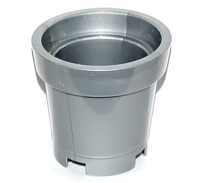 LEGO Flat Silver Bucket without Handle Holes (18742)