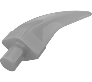 LEGO Flat Silver Claw with 0.5L Bar and 2L Curved Blade (87747 / 93788)