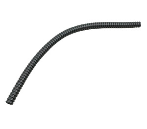 LEGO Flat Silver Corrugated Hose 20 cm (25 Studs)