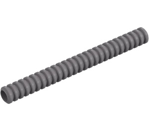 LEGO Flat Silver Corrugated Hose 7.2 cm (9 Studs) (23002 / 57721)