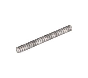 LEGO Flaches Silber Gewellt Schlauch 8 cm (10 Noppen) (44068 / 44788)