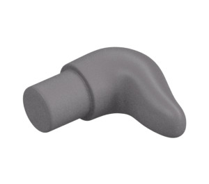 LEGO Flat Silver Cow Horn (64847 / 67258)