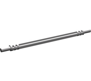 LEGO Flat Silver Flexible Axle 11 (32199 / 55709)