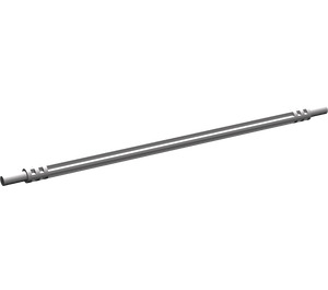 LEGO Flat Silver Flexible Axle 16 (32202)