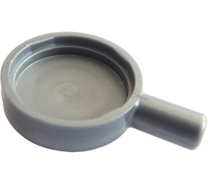 LEGO Flat Silver Frying Pan з Короткий Ручка (4528)