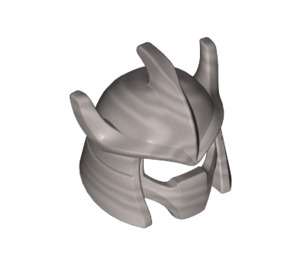LEGO Flaches Silber Helm mit Spikes und Gesicht Maske (12617)
