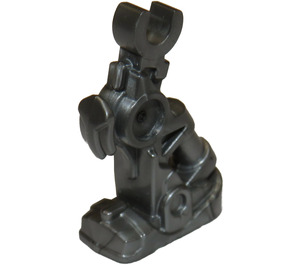 LEGO Argent plat Hero Factory Figure Robot Jambe (15343)