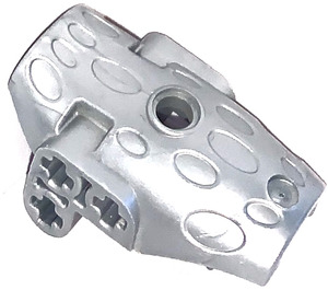 LEGO Platt Silver Hydruka Shell 3 x 5 x 3 (59577)