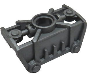 LEGO Plochá stříbrná Knee Brnění 2 x 3 x 1.5 (47299)