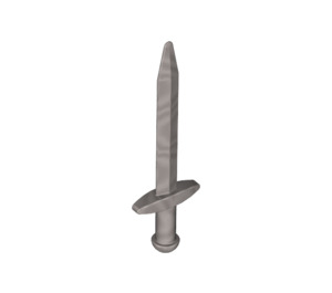 LEGO Flat Silver Long Sword with Thick Crossguard (18031)