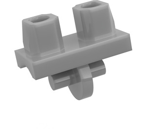 LEGO Effen Zilver Minifigure Heup (3815)
