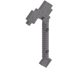 LEGO Flat Silver Pixelated Hoe (3129)