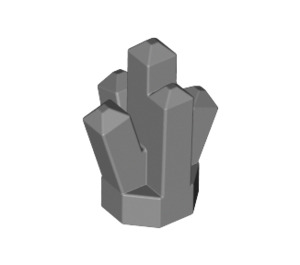 LEGO Flaches Silber Felsen 1 x 1 mit 5 Punkten (28623 / 30385)