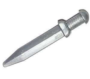LEGO Flat Silver Roman Short Sword with Thin Crossguard (95673)