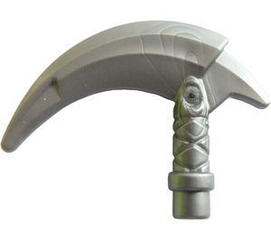 LEGO Flat sølv Scythe med Krok