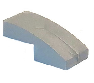 LEGO Flat Silver Slope 1 x 2 Curved (3593 / 11477)