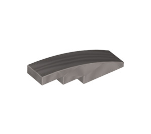 LEGO Flat Silver Slope 1 x 4 Curved (11153 / 61678)