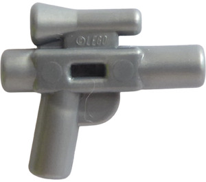LEGO Flaches Silber Klein Hand Blaster mit Scope (77098 / 92738)