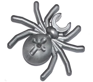 LEGO Flat Silver Spider with Clip (30238)