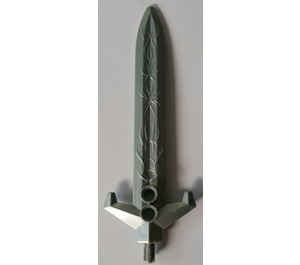 LEGO Flat Silver Sword with Filegree (54171)